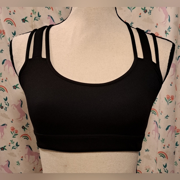NWOT Victoria’s Secret VS Black High Impact Casual Gym Yoga Sport Bra SZ XS - Picture 1 of 3